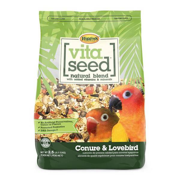 Higgins Vita Seed Conure & Lovebird 2.5lb