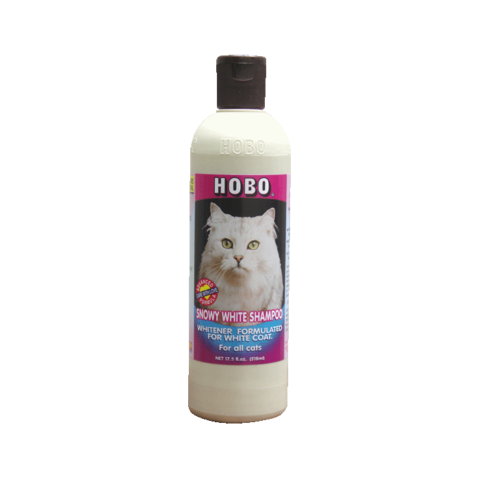 Hobo Snowy White Shampoo For Cats & Kittens 17.5oz