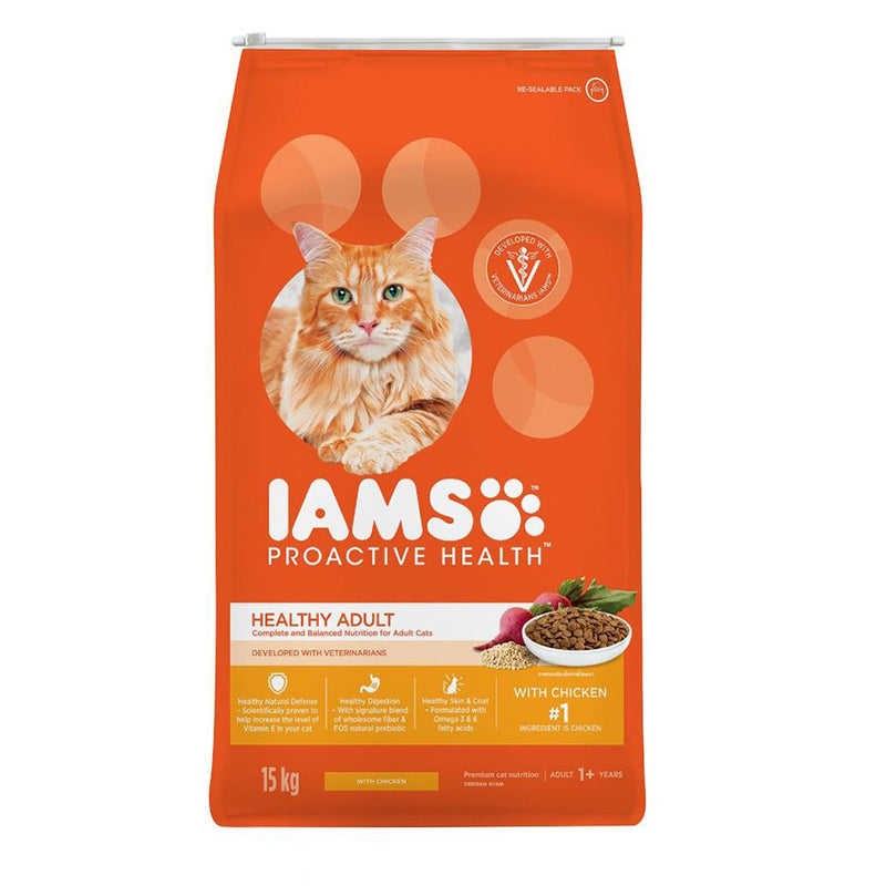 IAMS Cat Proactive Health Healthy Adult Chicken 15kg