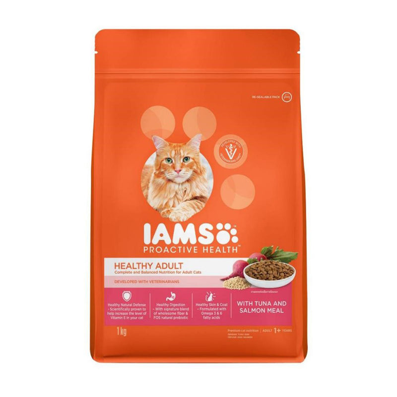 IAMS Cat Proactive Health Healthy Adult Tuna & Salmon 1kg