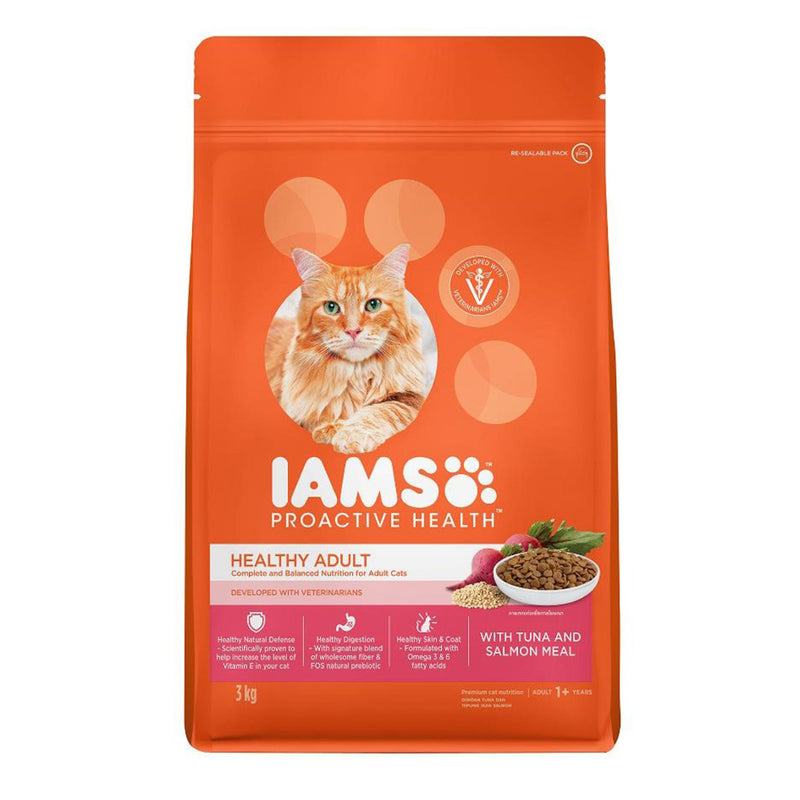 IAMS Cat Proactive Health Healthy Adult Tuna & Salmon 3kg
