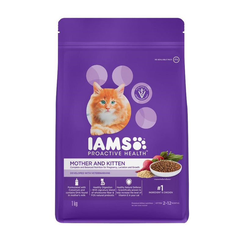 IAMS Cat Proactive Health Mother & Kitten 1kg