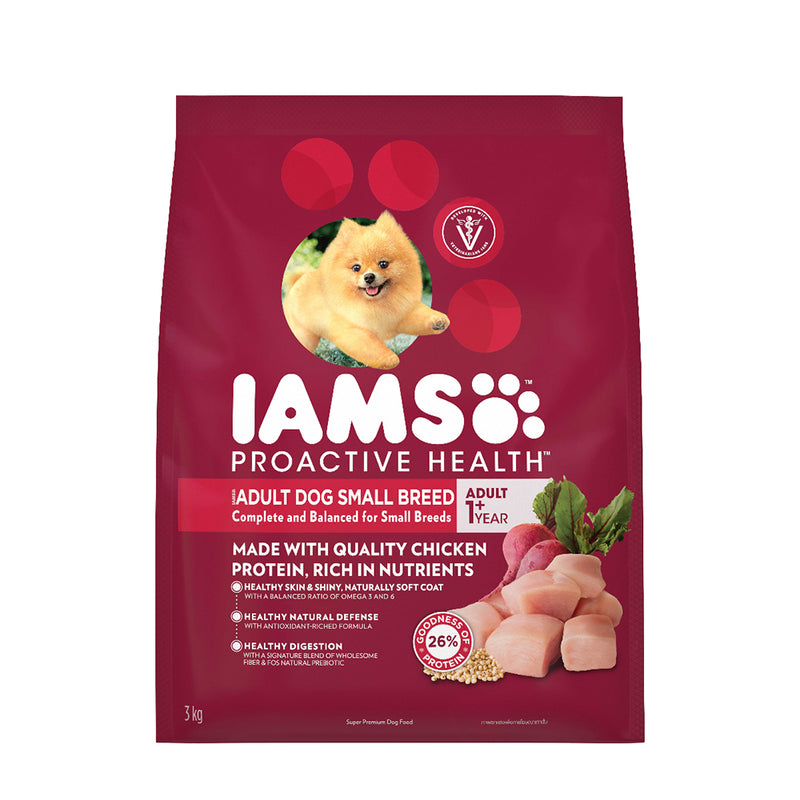 Iams Dog Adult Small Breed Chicken 3kg