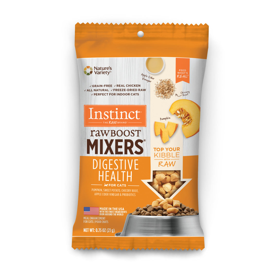 Instinct The Raw Brand Cat Raw Boost Mixers FreezeDried Raw Digestive