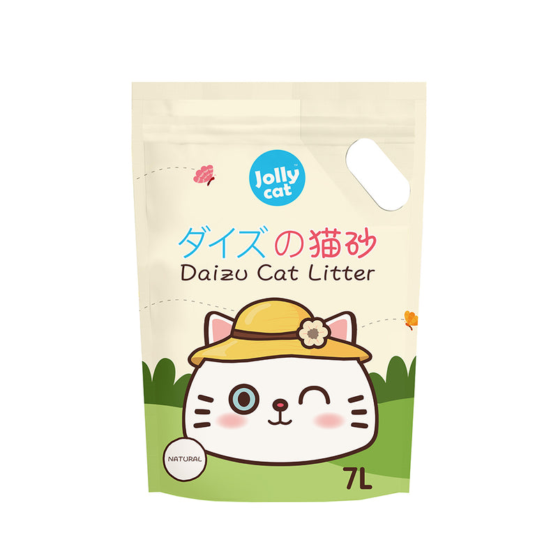 Jolly Cat Daizu Cat Litter - Natural 7L