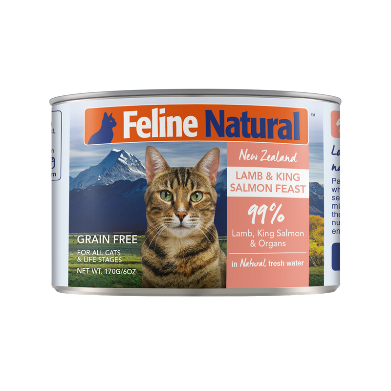 K9 Feline Natural Lamb & Salmon Feast 170g