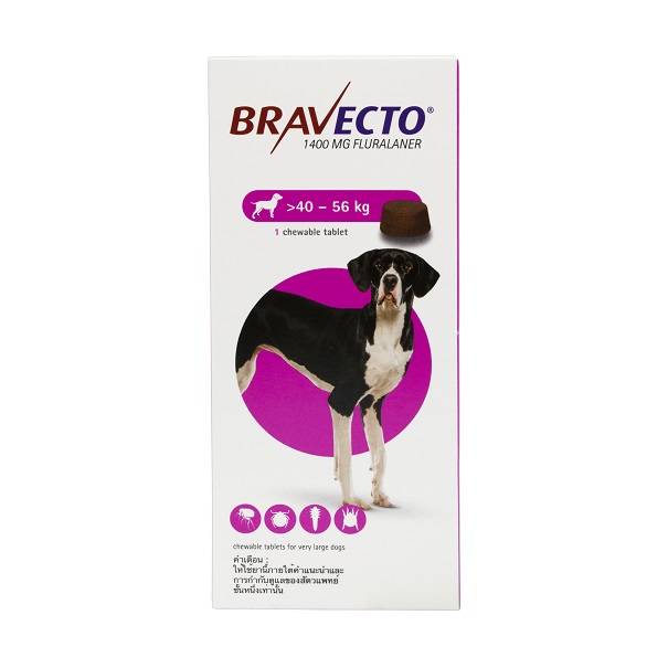 Bravecto Dog Tablet Very Large (>40kg)