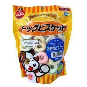 Marukan Vegetable Cookies for Dogs 250g (DF-104)