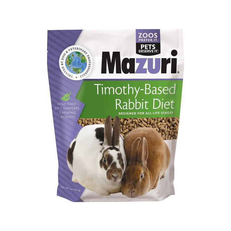 Mazuri Timothy-Based Rabbit Diet 5lb