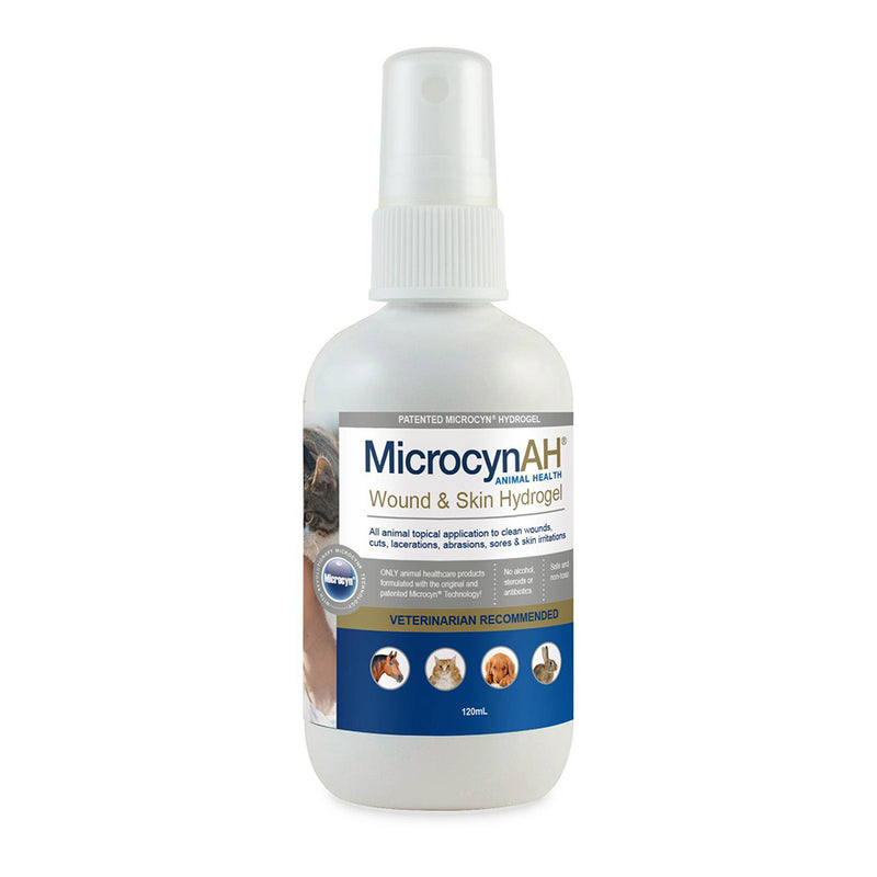 MicrocynAH Skin Disinfectant Gel - Wound & Skin Hydrogel 120ml