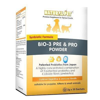 Natural Pet - Bio-3 Pre & Pro Powder 2g x 30sachets