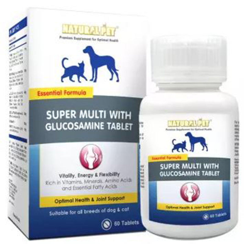 Natural Pet - Super Multi with Glucosamine Tablet 60cts