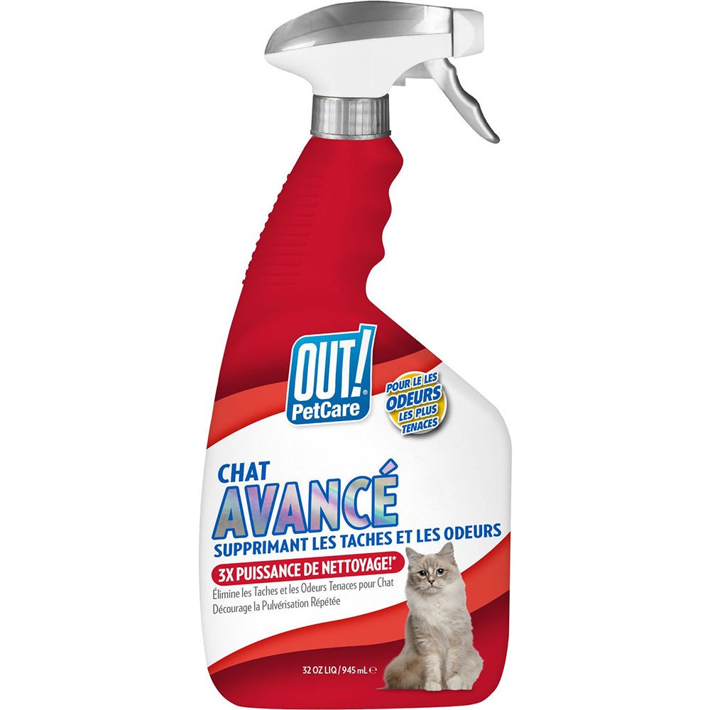 OUT! Advanced Stain Odor Remover for Cats 32oz - Main Image