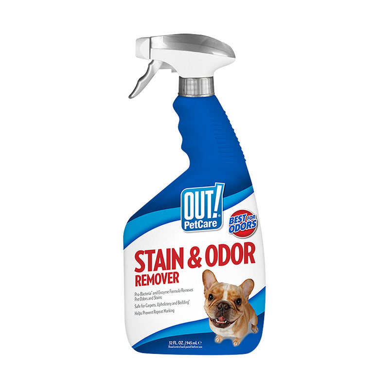OUT! Stain & Odor Remover Spray for Dogs & Cats 32oz