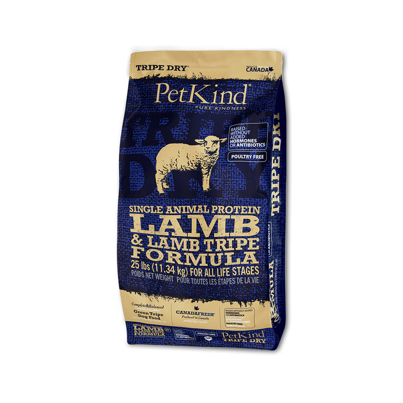 PetKind Dog SAP Lamb & Tripe 25lb