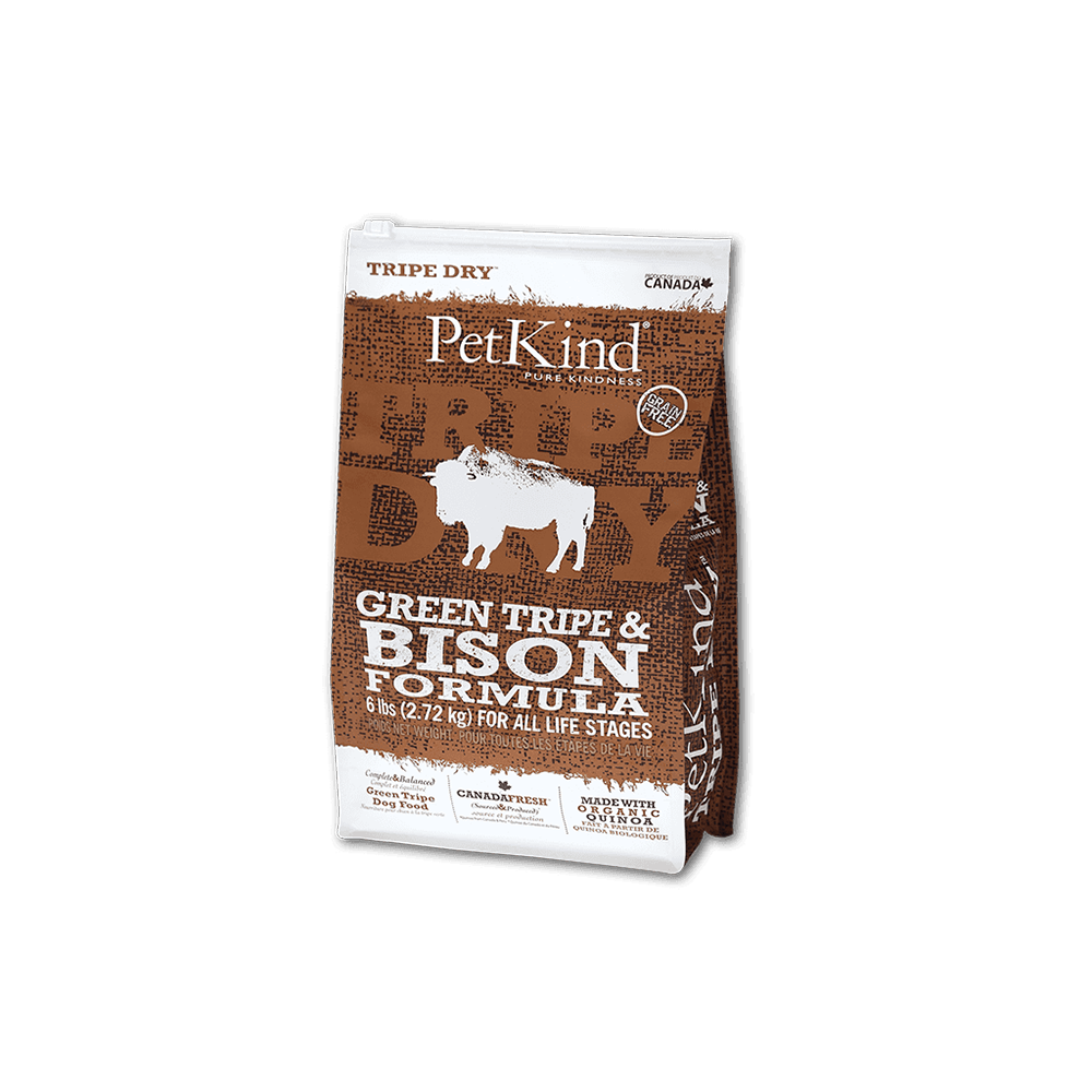 Petkind Dog Food Petkind Dog Bison Tripe All Life Stages 6lb