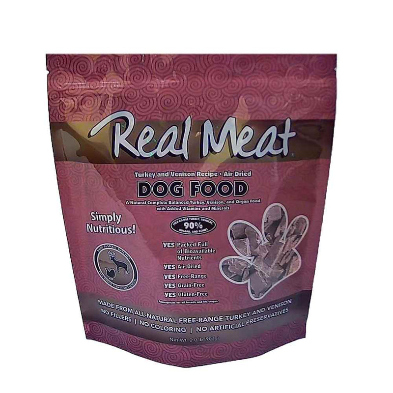 Real Meat Dog - Air-Dried Turkey & Venison 2lb