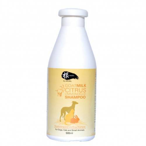 Roots Goat Milk Citrus limmoncello Shampoo For Dogs, Cats & Small Animals 500ml