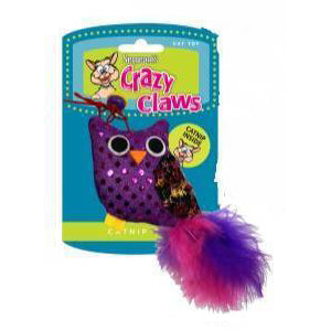 Sergeant's Crazy Claws Rotational Sequin Cat Toy with Catnip