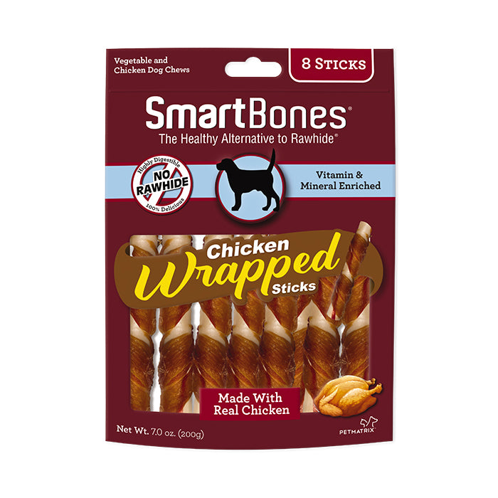SmartBones Chicken Wrapped Sticks 8pcs