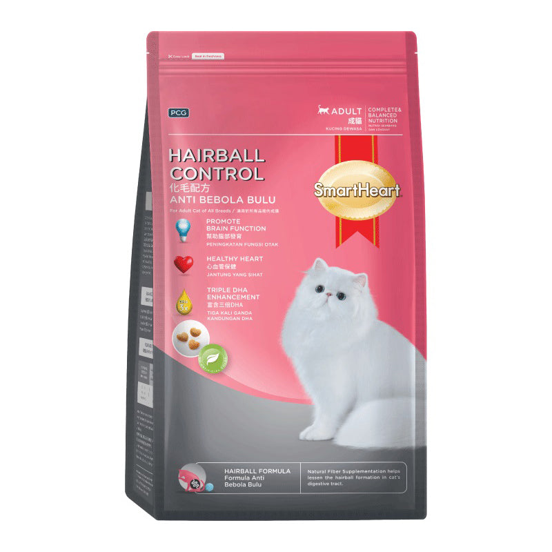 SmartHeart Cat Adult Hairball Control 1.1kg
