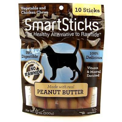 SmartBones SmartSticks Peanut Butter Sticks 10pcs
