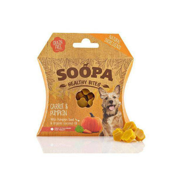 Soopa Dog Healthy Bites Carrot & Pumpkin 50g