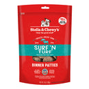 Stella & Chewy's Dog Freeze-Dried Dinner Patties - Surf 'N Turf Beef & Salmon 25oz