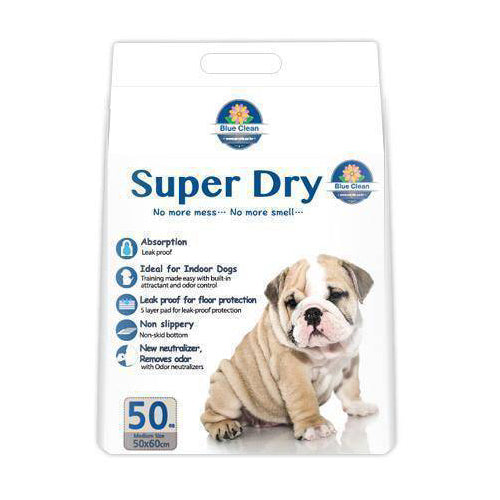 Super Dry SAP 7g Ultra Absorbent Pee Pad 40cm x 50cm - 50pcs