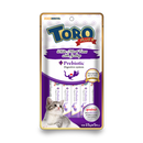 Toro Cat Treat Plus White Meat Tuna with Scallop & Prebiotic for Healthy Digestive System 75g (15g x 5pcs)