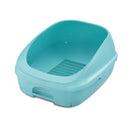 Unicharm Pet Deo-Toilet Dual Layer Cat Litter System Half Cover Mint Blue