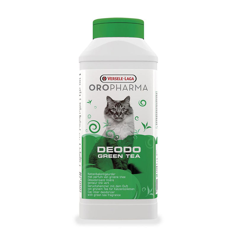 Versele-Laga Oropharma Cat Litter Tray Deodorant - Green Tea 750g