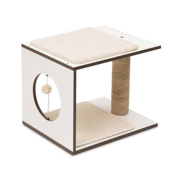 Vesper Cat Furniture V-Stool White