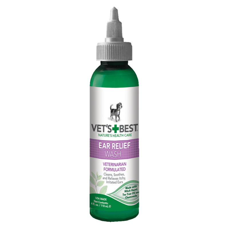 Vet's Best Ear Relief Wash for Dogs 4oz