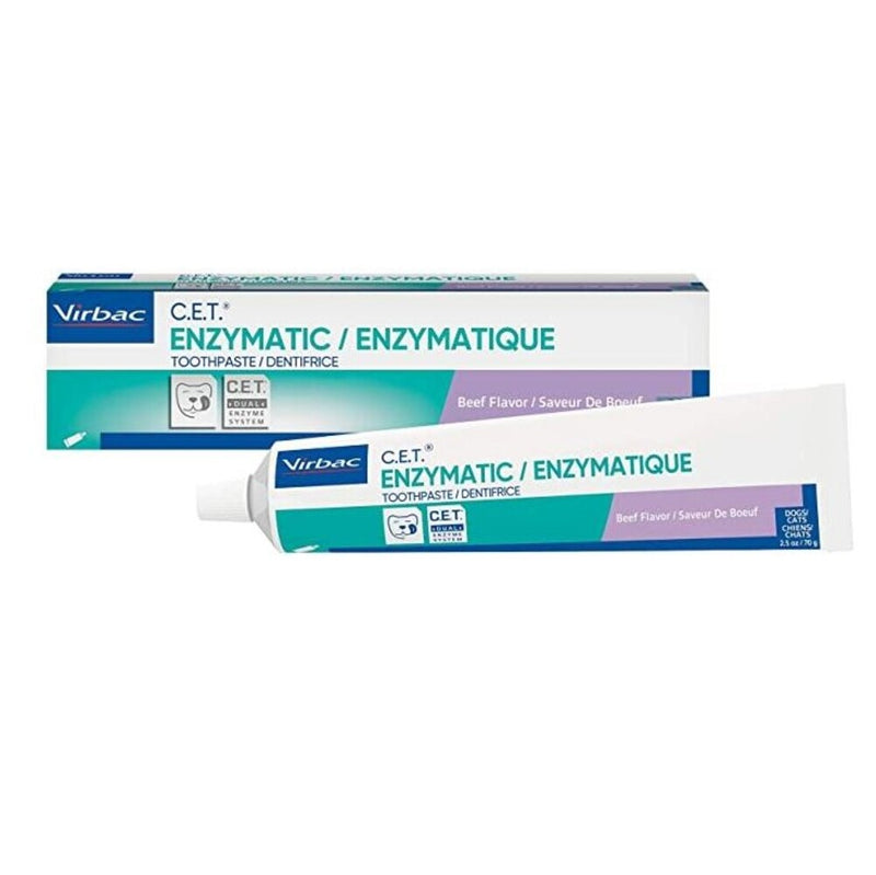 Virbac C.E.T. Enzymatic Toothpaste - Beef 2.5oz