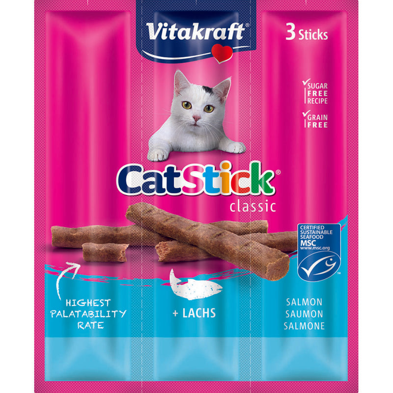 Vitakraft Cat Stick Mini Salmon 3sticks