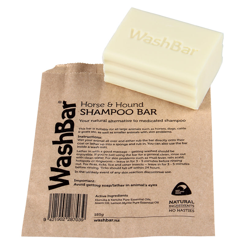 Washbar Horse & Hound Shampoo Bar 185g