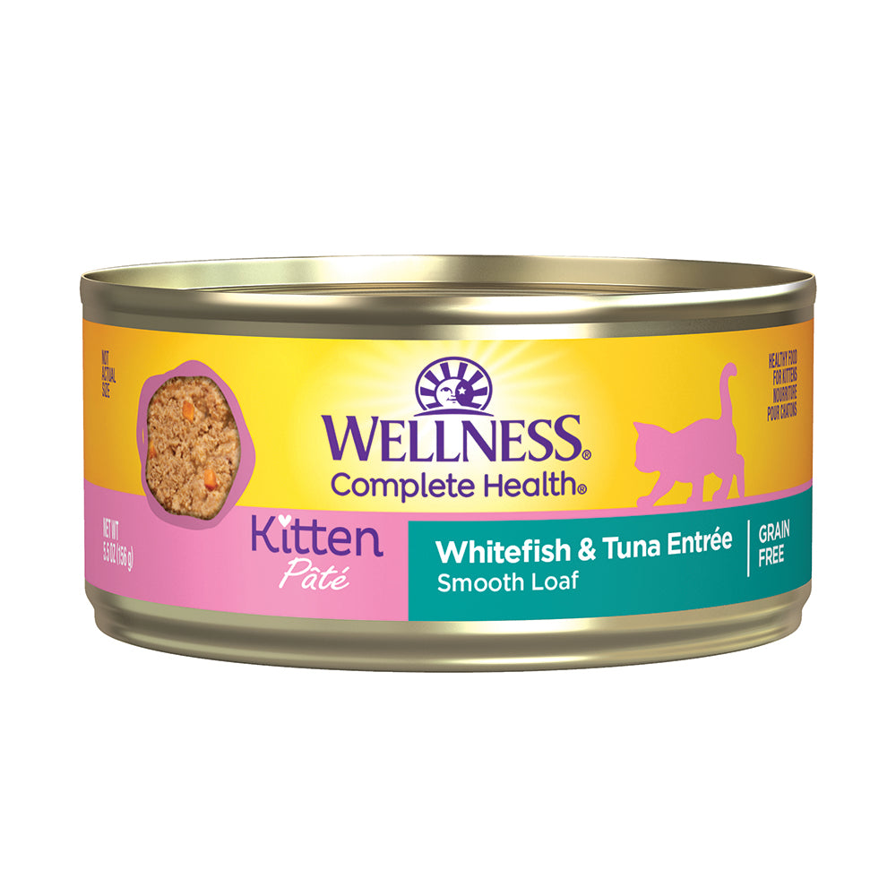 Wellness Cat Complete Health Grain-Free Kitten Pate Whitefish Tuna E