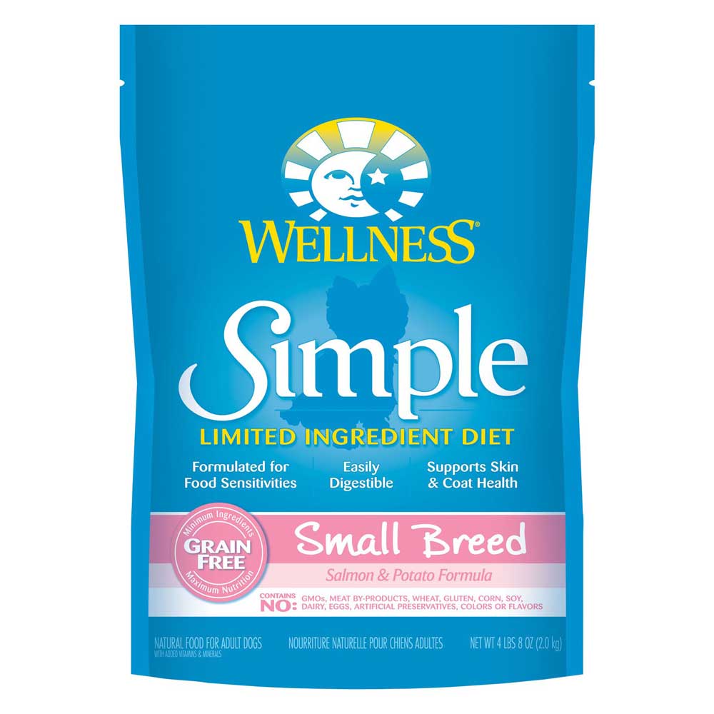 Wellness Dog Simple Limited Ingredient Diet Small Breed Salmon Potat