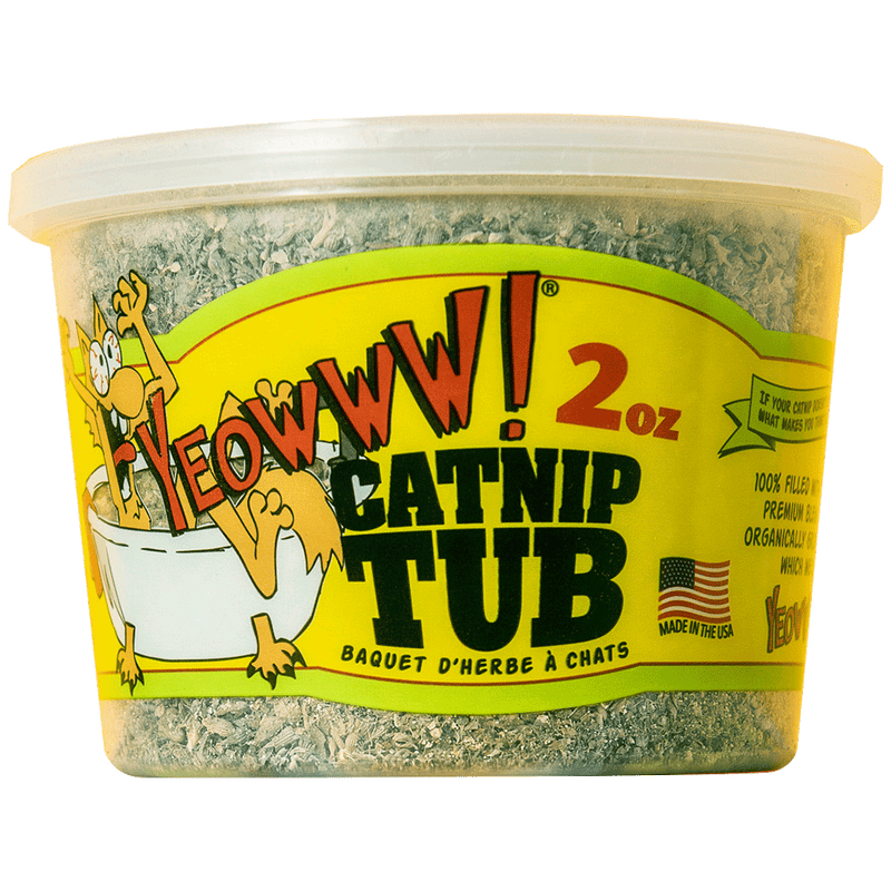 Yeowww! Organic Catnip Tubs 2oz