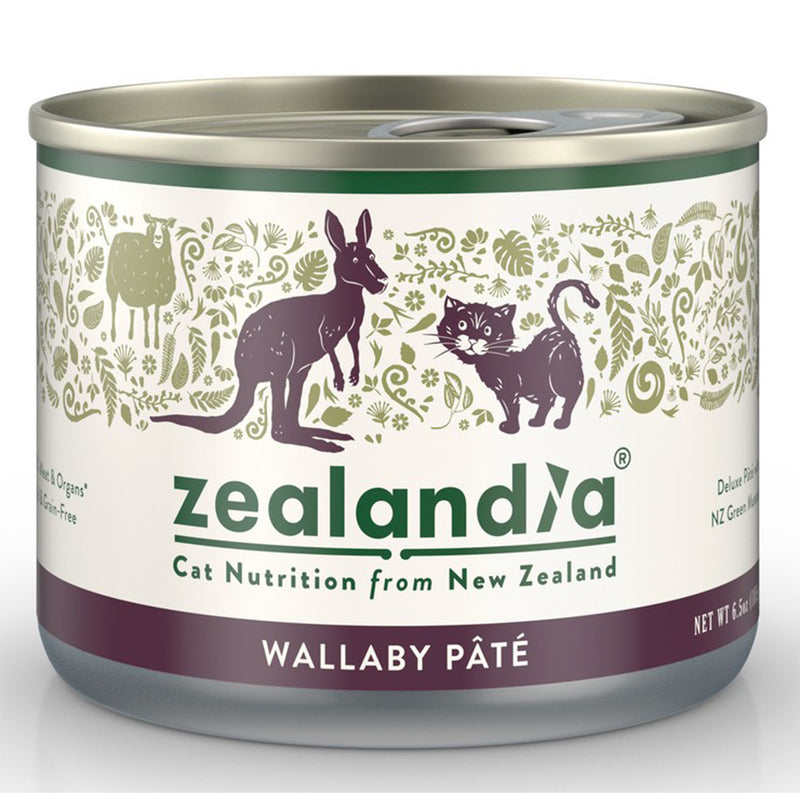 Zealandia Cat Nutrition from New Zealand - Wallaby 185g