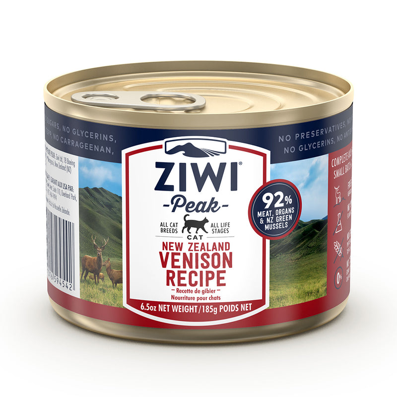 Ziwi Peak Cat Canned Venison Recipe 185g