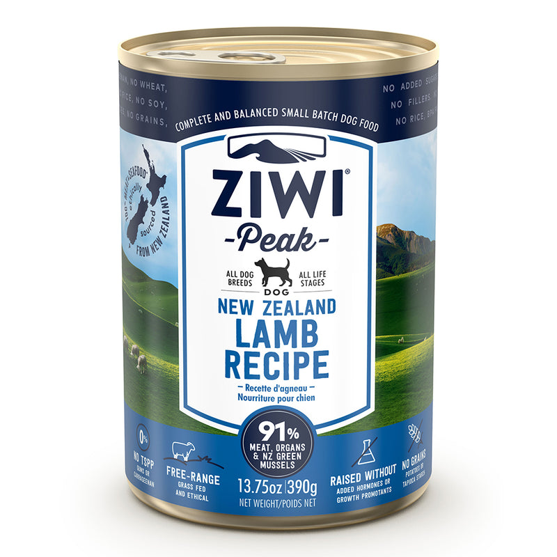 Ziwi Peak Dog Canned Lamb 390g