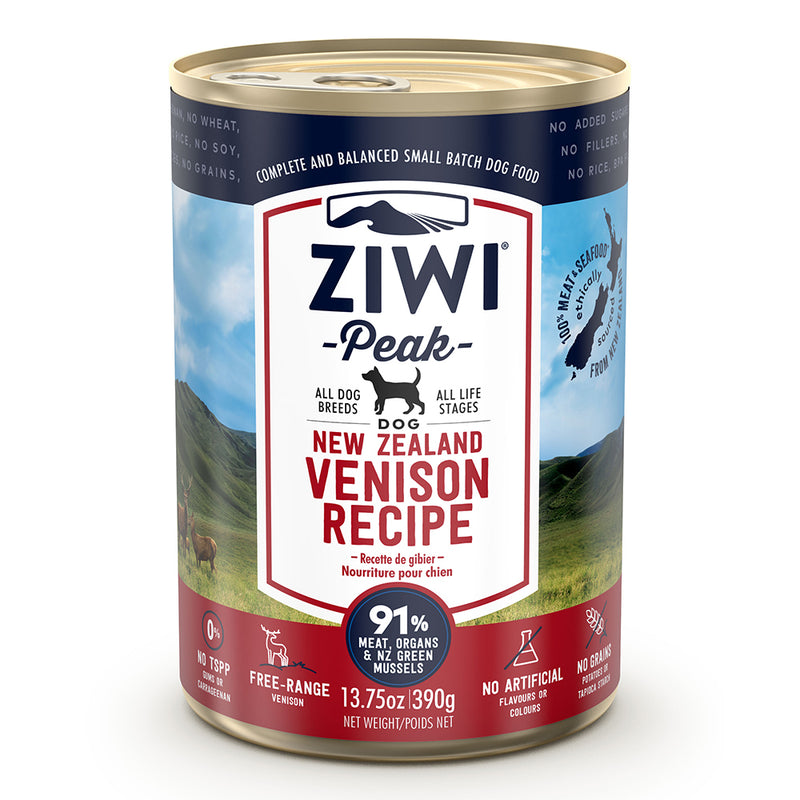 Ziwi Peak Dog Canned Venison 390g