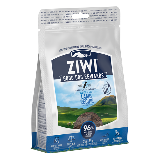 Ziwi Peak Dog Treat Good Dog Rewards Lamb 3oz