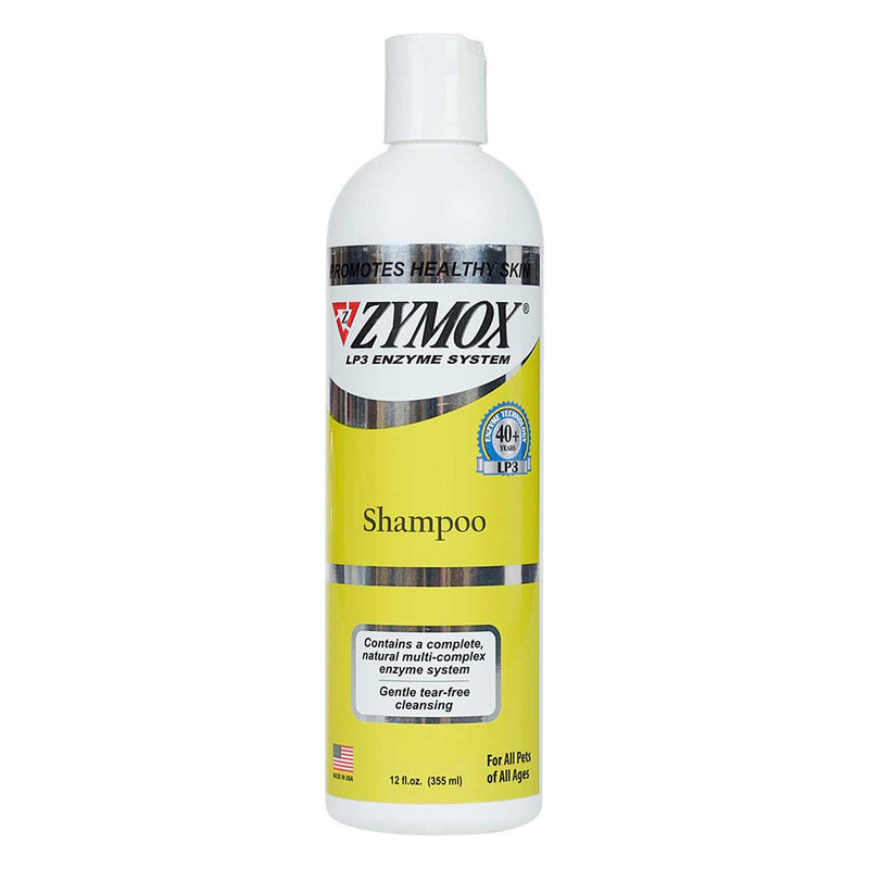 Zymox LP3 Enzyme System Shampoo Gentle Tear-Free Cleansing 12oz