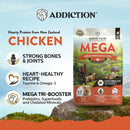 Addiction Dog MEGA Chicken for Large Breed Adult 44lb