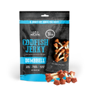 Absolute Holistic Dog Treats Codfish Jerky Dumbbell 100g