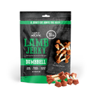 Absolute Holistic Dog Treats Lamb Jerky Dumbbell 100g