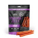 Absolute Holistic Dog Treats Venison Jerky Strip 100g